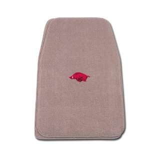  Beige Universal Fit Front Two Piece Floormat with NCAA 