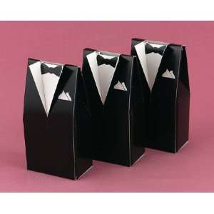 Black Tuxedo Favor Boxes