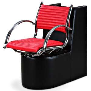  Powell Red Dryer Chair Beauty