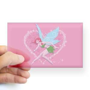    Sticker Clear (Rectangle) Fairy Princess Love 