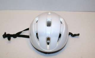 CNS Youth Bicycle Helmet S/M Size Used White Nice  