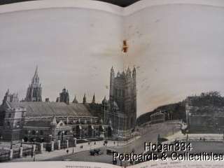 1920 London Fine Art Views with Descriptive Notes Book  