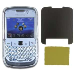 COMBO** Blackberry Curve 8500, 8510, 8520, 8530 Transparent Clear 