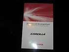 2010 TOYOTA COROLLA OWNERS MANUAL FRENCH (EN FRANCAIS )