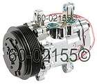 Chrome Sanden 7176 SD7B10 Replacement NEW AC A/C Compressor w/clutch