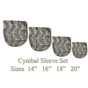  Cymbal Bag Set   Sleeves for 14. 16, 18 & 20 Cymbals 