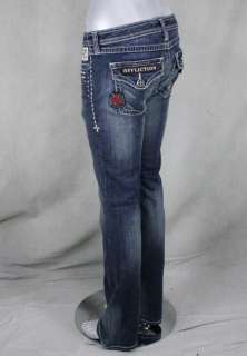  womens JADE sportster flap RUSH denim jeans patches 111BC001  