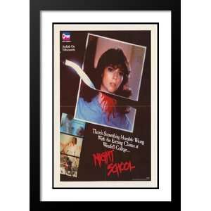 Night School 20x26 Framed and Double Matted Movie Poster   Style B 