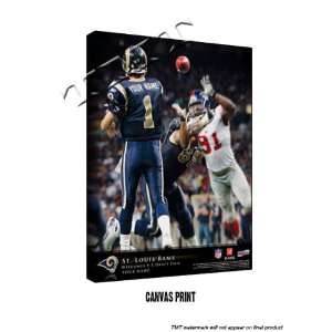    St Louis Rams Personalized Quarterback Action Print