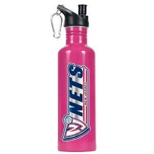  New Jersey Nets 26oz Stainless Steel Water Bottle (Pink 