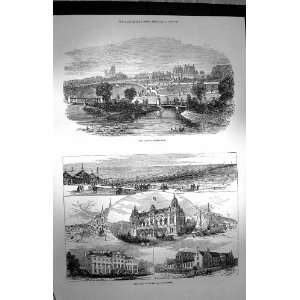  1872 Lincoln Arboretum Southport Town Hall Pier Lathom 