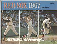 1967 Boston Red Sox Yearbook Revised MT Yastrzemski, TC  