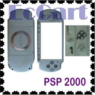 Colors Sony PSP 2000 Fascia Full Housing Case Cover Faceplate Shell 