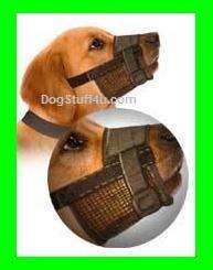 Dog Grooming Muzzle ADJUSTABLE Snout 8 10 1/2 X LARGE  
