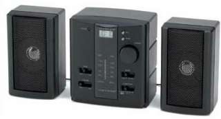 AM/FM Mini Stereo Radio & LCD Alarm Clock, New in Box  