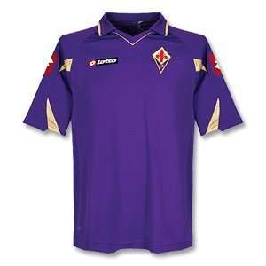  10 11 Fiorentina Home Jersey   No Sponsor Sports 