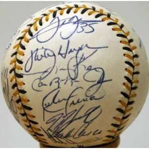 1994 AL ALLSTAR Team 24 SIGNED OAL Baseball JSA  Sports 