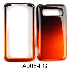  HTC Trophy P6985/P6986 Two Tones, Black and Orange Hard Case 