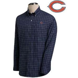   Cutter & Buck Chicago Bears Conference Plaid Shirt