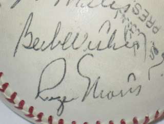 Roger Maris single signed AUTOGRAPH Baseball JSA  