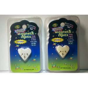  Flashing Magnetic Heart Light (Set of Two) Everything 