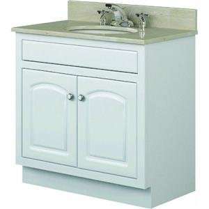  WHT RTA VANITY 1DOOR/2DRAWER