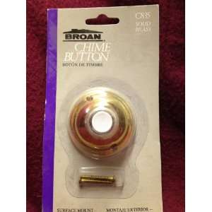  Broan Chime Button Solid Brass C835