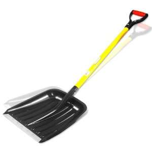  Poly Scoop Shovel with D Fiberglass Handle Patio, Lawn 