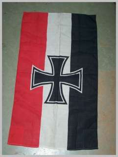 WW I Imperial German war Flag,138 cm x 81 cm.  