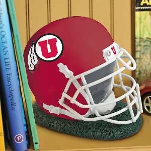  Memory Company Utah Utes Helmet Shaped Bank Sports 