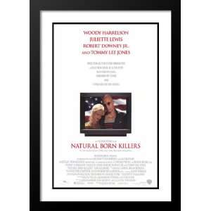  Natural Born Killers 20x26 Framed and Double Matted Movie 