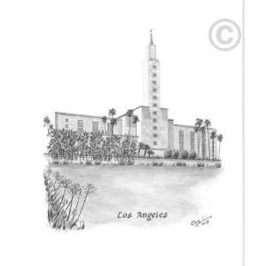  Los Angeles California Temple Recommend Holder Office 