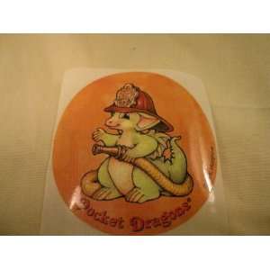  One Fireman Pocket Dragon Sticker 
