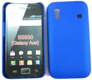 Case Cover For Samsung Galaxy ACE S5830 3G Cell Phone blue  