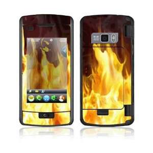  Furious Fire Decorative Skin Cover Decal Sticker for LG 