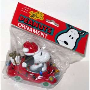  PEANUTS Christmas Tree Ornament SNOOPY (3 1/2 Inches Long 
