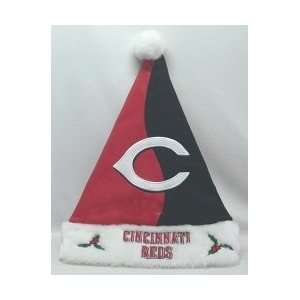   Collectibles Cincinnati Reds Colorblock Santa Hat