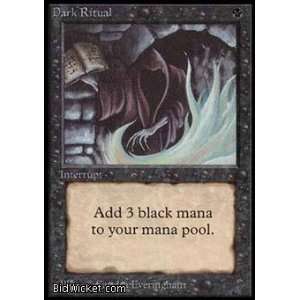  Dark Ritual (Magic the Gathering   Beta   Dark Ritual Very 
