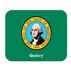  US State Flag   Quincy, Washington (WA) Mouse Pad 