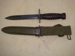 NICE WW 2 US M4 CARBINE BAYONET, UTICA  