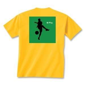   Chalktalk iPlay Soccer Boy T Shirt (Gold)