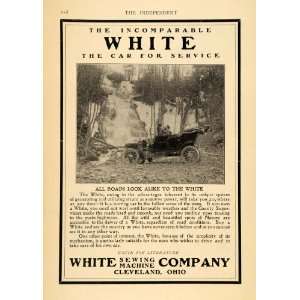  1906 Ad Motor Engine Sewing Machine Cleveland Ohio White 