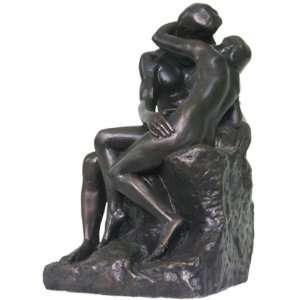  The Kiss by Rodin Bronze   Large