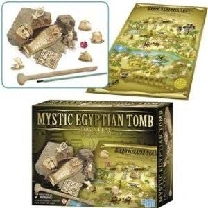 Board games, puzzles and toys with an ancient Egyptian theme.