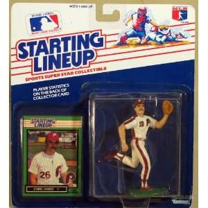    Chris James 1989 Starting Lineup Action Figure Toys & Games