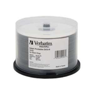  VERBATIM AMERICAS LLC DVD R 4.7GB 8X Datalifeplus White 