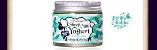 Holika Holika Premium Sheep Milk Yogurt 75ml Masks Peels Korean 