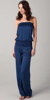 Heather Shirred Jumpsuit  