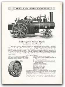 Advance Rumely Farm Machinery Catalogs on CD  