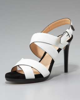 Top Refinements for Michael Michael Kors Leather Sandal